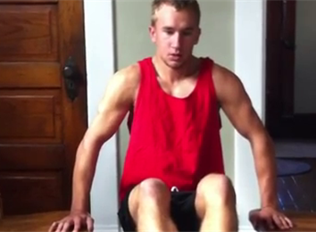 Longest Time To Support Body With Arms While Extending Legs Horizontally 
