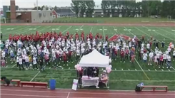 Most People Exercising At Once To Raise Breast Cancer Awareness