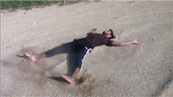 Most Sand Angels Made In 30 Seconds