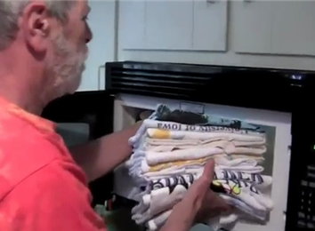 Most T-Shirts Fit Inside A Microwave Oven
