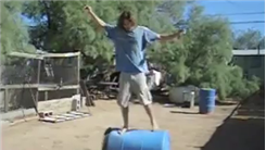 Fastest Time To Complete The "Barrel Challenge"