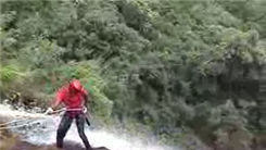Farthest Distance Reached In Water Rappelling