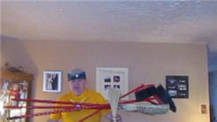 Longest Time To Balance Five Brooms On Chin