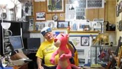Longest Time To Hold A Pink Panther Stuffed Toy While Balancing A Golf Ball On Top Of Its Nose
