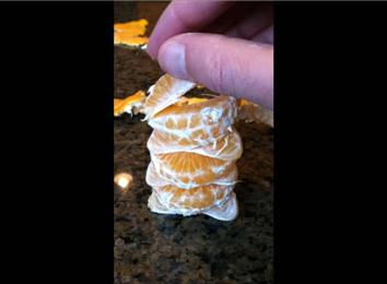 Tallest Clementine Piece Tower