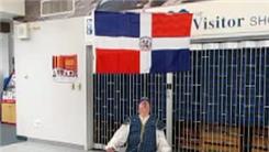 Longest Time To Balance Dominican Republic Flag On Chin While Listening To 'Valiant Quisqueyans'