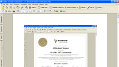 Most Brainbench Microsoft Office Certificates Received