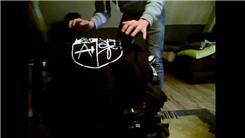 Most Articles Of Clothing Placed On A Guitar