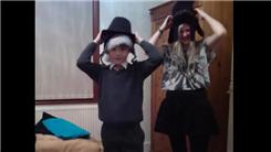 Longest Time For Two People To Each Stand On One Leg While Holding Hands, Singing "Old MacDonald" And Wearing Three Hats