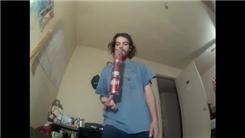 Longest Time Balancing Three Soda Cans On Fingertip