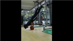 Most Decline Push-Ups With Hands On A 3-Kilogram Medicine Ball