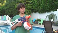 Farthest Distance To Shoot An Inflatable Owl With A Water Gun