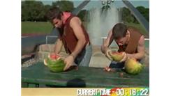 Fastest Time To Eat A 15-Pound Watermelon