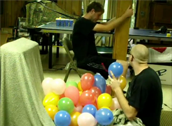 Most Balloons Popped With Butt In 30 Seconds