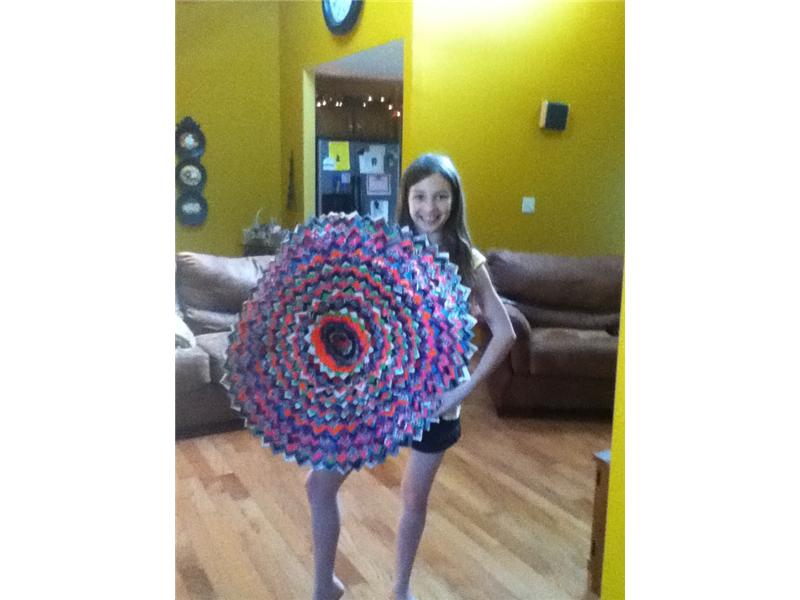 Largest Duct Tape Flower