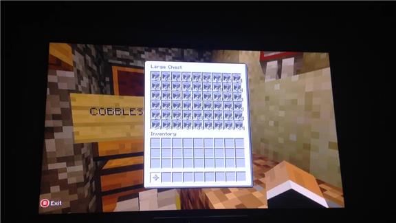 Most Cobblestone Mined and Placed Into Chests in Survival Mode of Minecraft