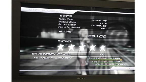 Fastest Batle Time In Final Fantasy 13 On Xbox