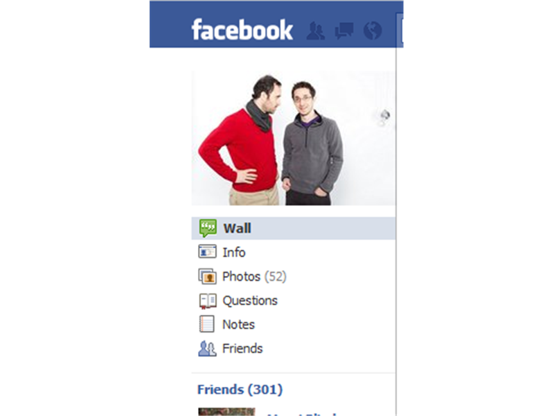 Most Facebook Friends