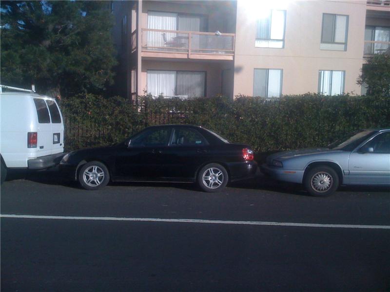Tightest Parallel Parking Spot