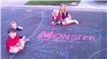  Largest Monster Drawn In Chalk