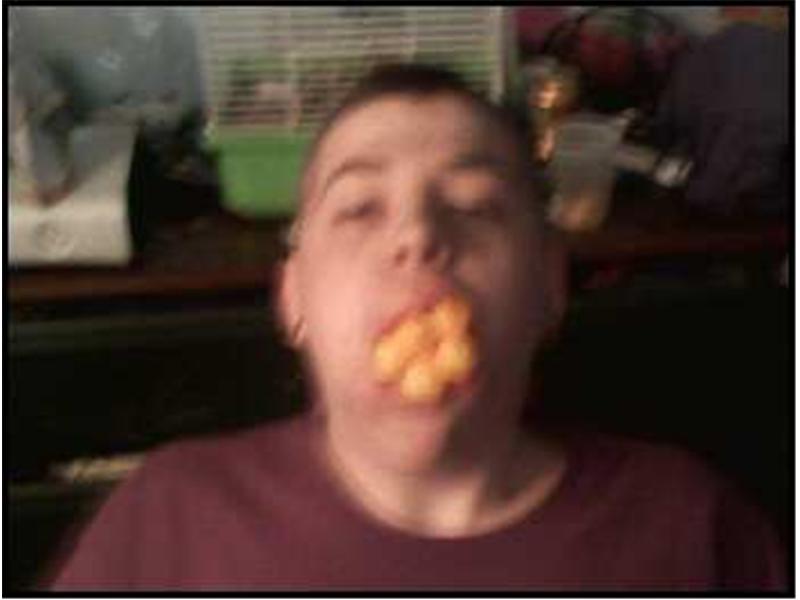 Most Cheese Balls Fit In Open Mouth