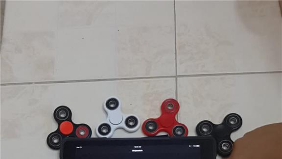 Fastest Time To Stack Three Spinning Fidget Spinners