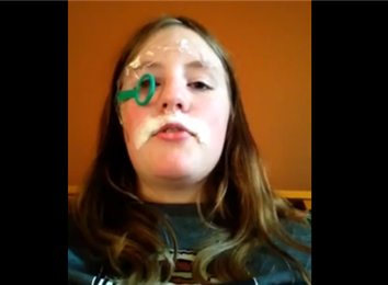 Fastest Time To Count To 25 While Wearing A Toothpaste Mustache | World ...
