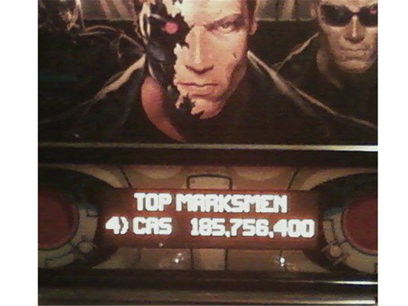 Most Times To Add Initials To Various Pinball Machines