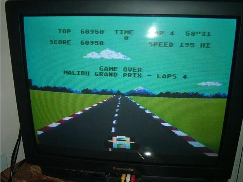 Highest Score In The Malibu Grand Prix In Pole Position (Atari 5200)