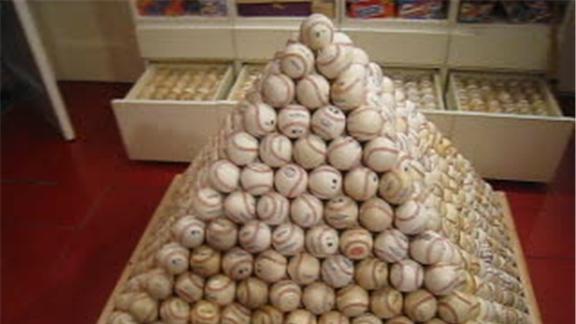 Biggest Pyramid of Baseballs