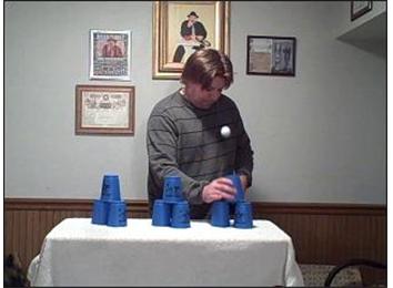 Most Sets Of One-Handed 3-3-3 Speed Stacking While Bouncing A Golf Ball ...