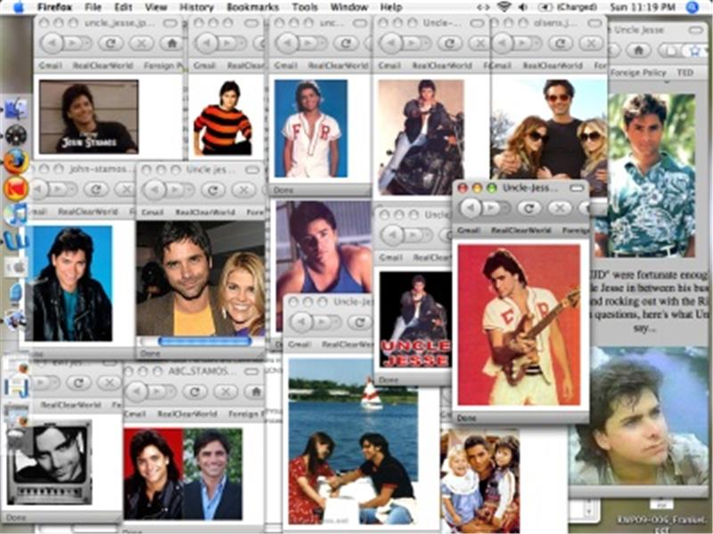 Most Images Of \'Uncle Jesse\' Viewed On A Web Browser At Once