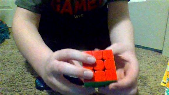 1.447 T-Perm on a Rubik\'s Cube