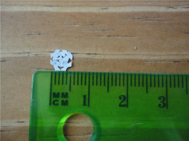 Smallest Paper Snowflake