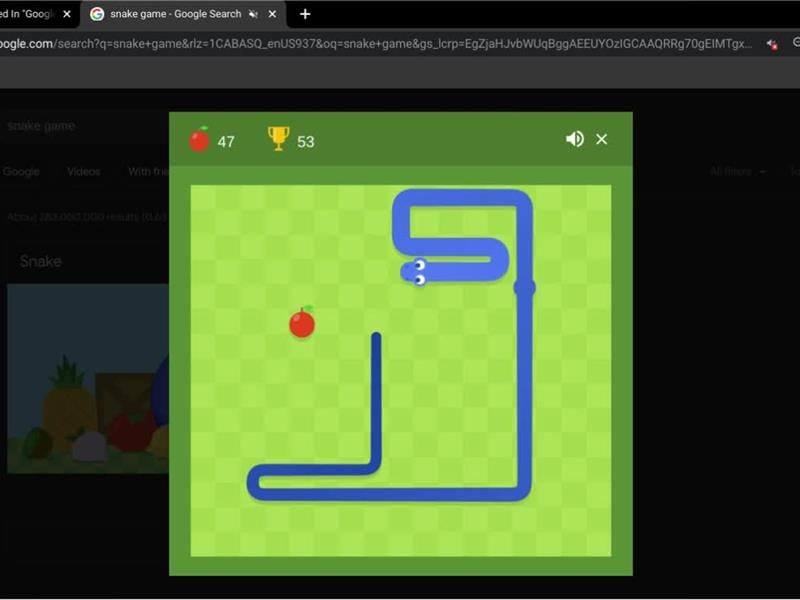 new google snake update!, google snake