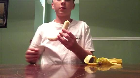 Fastest Time Stuffing Banana in Mouth