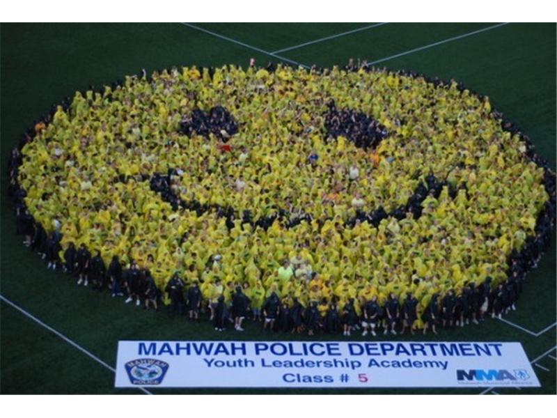 Largest Human Smiley Face