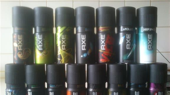 The Largest Colection of Different Axe Body Sprays