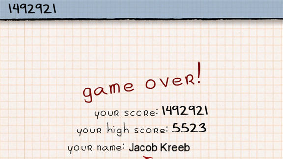 30 000 Points in 01:34.066 by Patch9472 - Doodle Jump - Speedrun