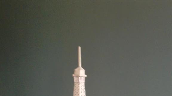 Eiffeltower With Single A1 Sheet