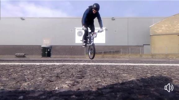 Most BMX Front Hops With Bars Turned 180 Degrees