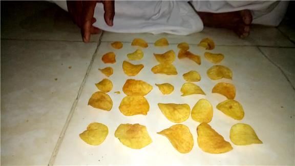 Most Potato Chips Eaten In One Minute