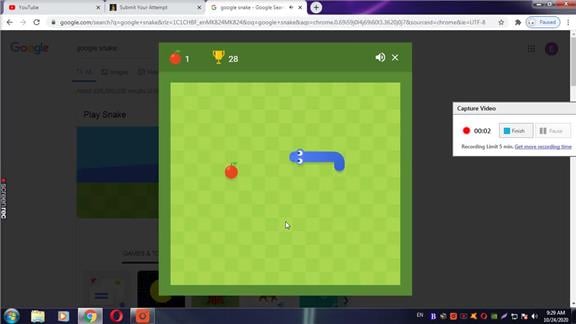 How to easily win in the Google Snake game (PC) 