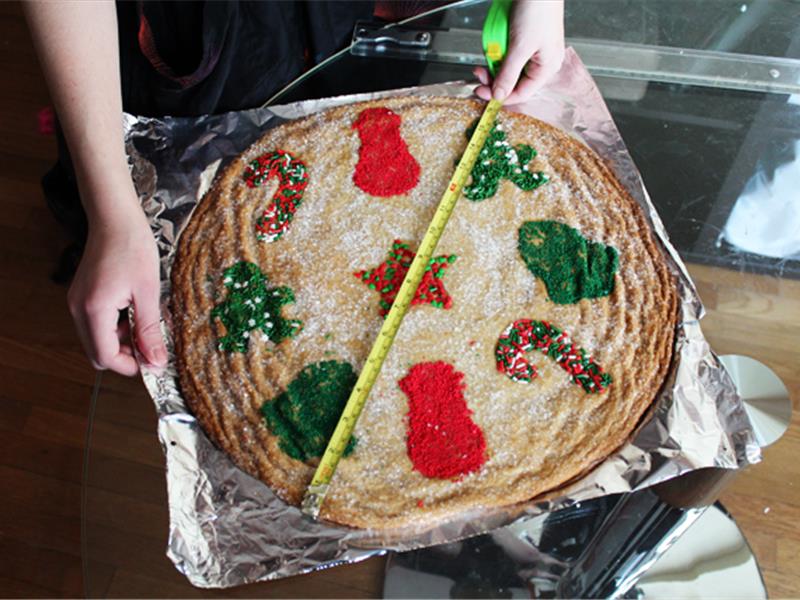 Largest Christmas Decorated Sugar Cookie