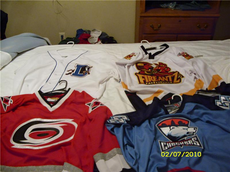 Largest Collection Of Jerseys From Different Professional Sports Teams In A Single State
