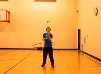 Longest Time Juggling Four Balls In A Shower Pattern While Hula Hooping ...