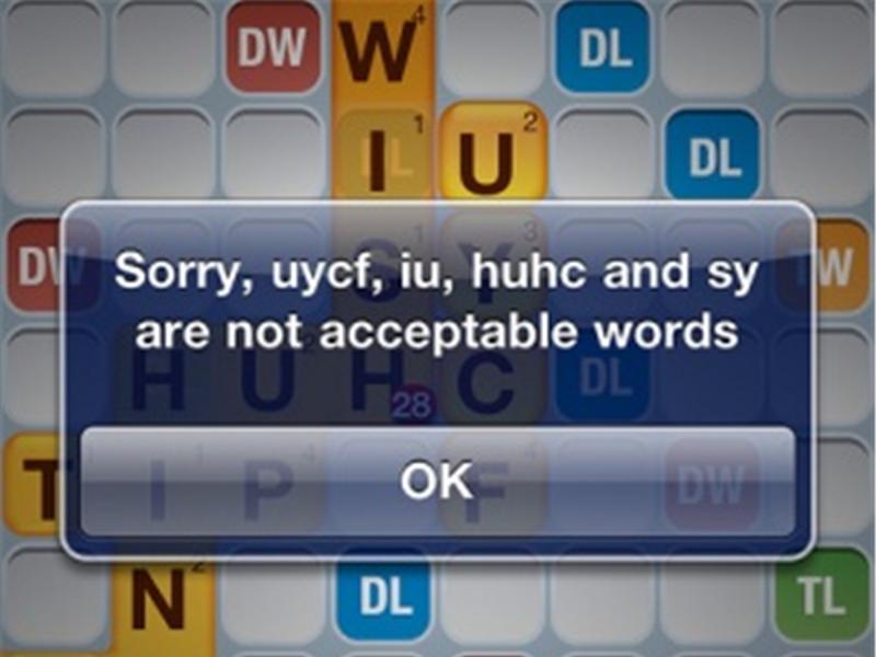 Most Unaccepted Words Played In A Single Move In 