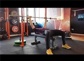 Bench Press With 45 Pound Bar