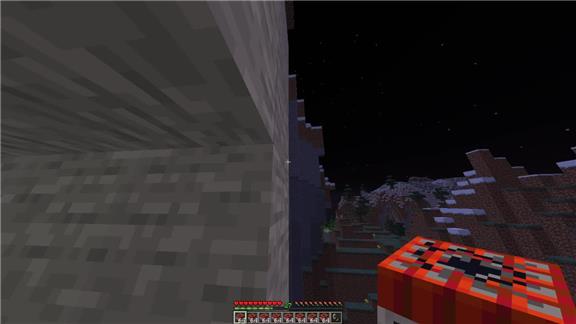 Most TNT Blocks Placed And Blown Up Inside A Mountain In 