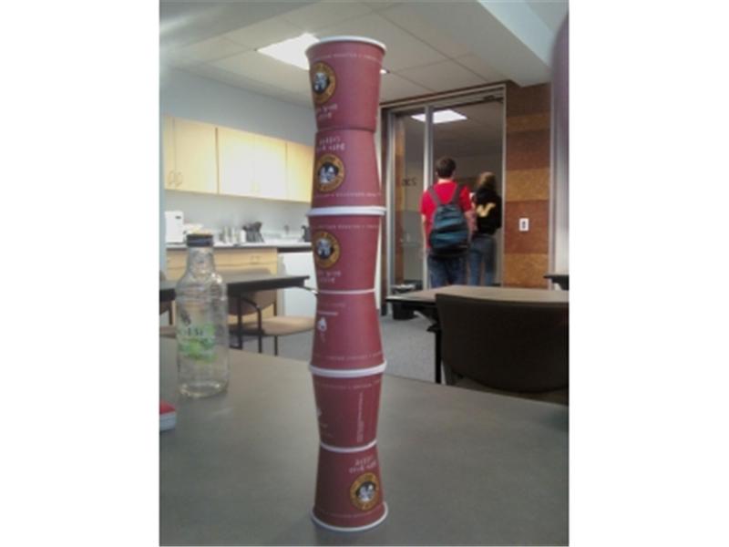 Tallest Paper Cup Tower